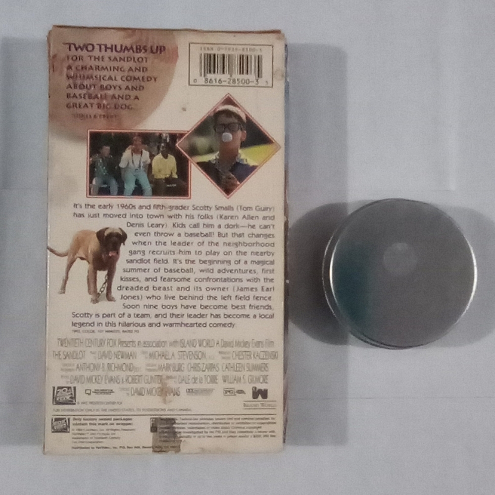 ⚾Authentic Dirt From The Sandlot and Vintage VHS Tape📼 - Picture 3 of 5